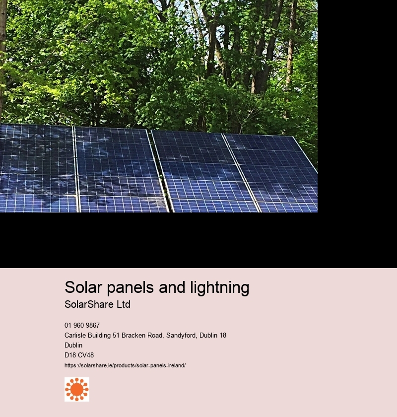 solar panels generate electricity